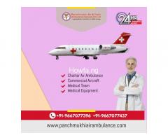 Easily Pick Panchmukhi Air Ambulance in Hyderabad with Doctor