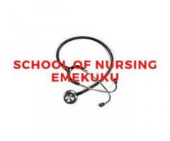 School of Nursing, Emekuku 2022/2023 Session Admission Forms are on sales