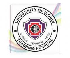 University of Ilorin Teaching Hospital 2022/23 Session Admission Forms are on sales